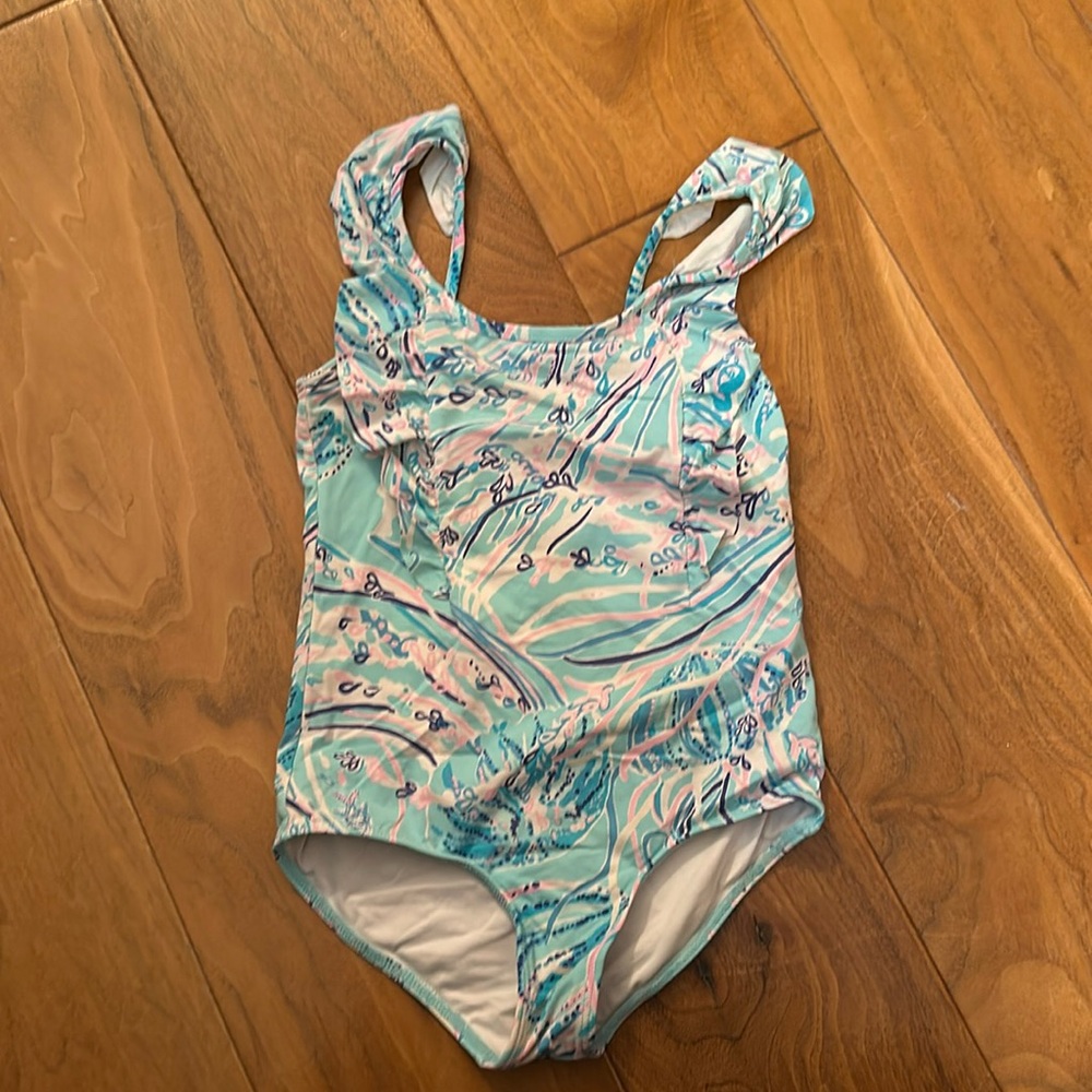 Lily Pulitzer girls one piece bathing suit